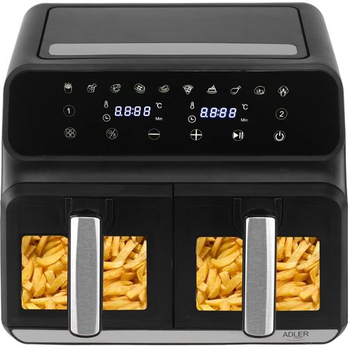 8L 2500W Led Luftfriteuse 10 Programme