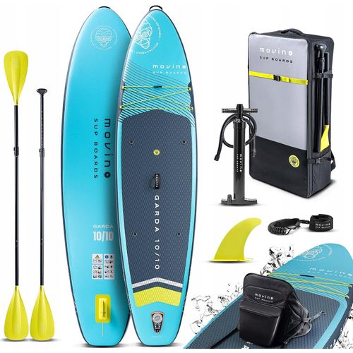 Sup + Movino Garda Kajak 2In1 - Strapazierfähiger Dropstitch, Smart Lock 330Cm