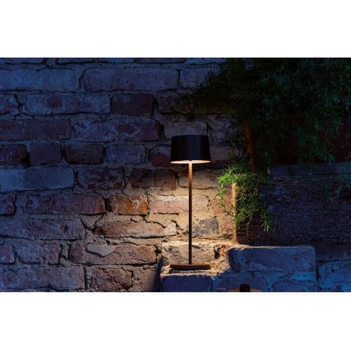 Zafferano Olivia Pro Sand LED-Tischleuchte, wiederaufladbar und dimmbar – 2200–2700–3000 K, 9 Stunden Leuchtdauer bei voller Leistung