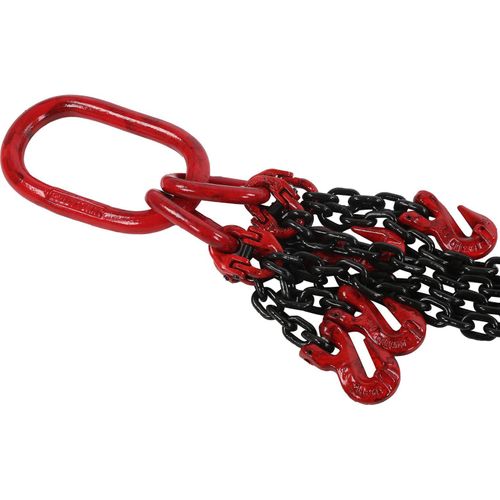 Hebekette Verstellbar für Bergwerke Häfen Gebäude Arbeitslänge 2 Meter 1 Tonne 6 mm