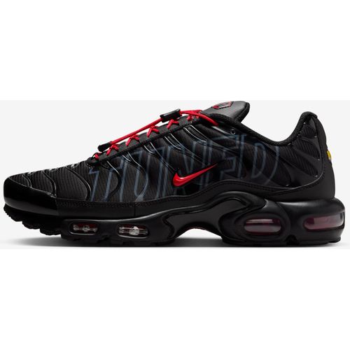 Nike Air Max Plus "Tuned Air Black Red" Schwarz, Größe: 44
