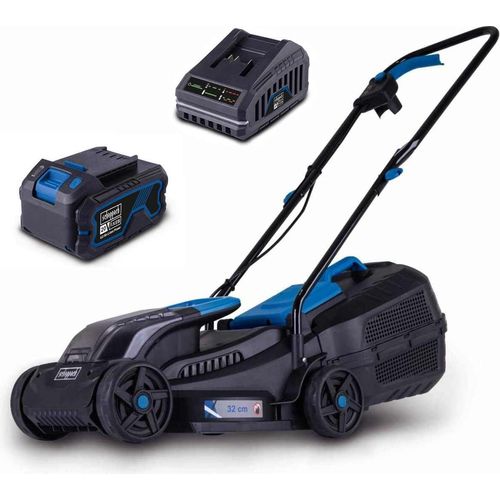 Scheppach Akku Rasenmäher BC-MP320-X 32cm 20V Akku 4.0 Ah IXES Serie