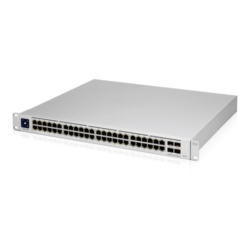 UBIQUITI Netzwerk-Switch "UniFi Pro 48-Port PoE", weiß, B:50,4cm H:11,8cm T:52cm, Netzwerk-Switches