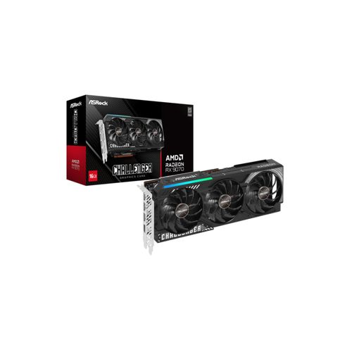 ASROCK Grafikkarte "Radeon RX 9070", ohne farbbezeichnung, Grafikkarten