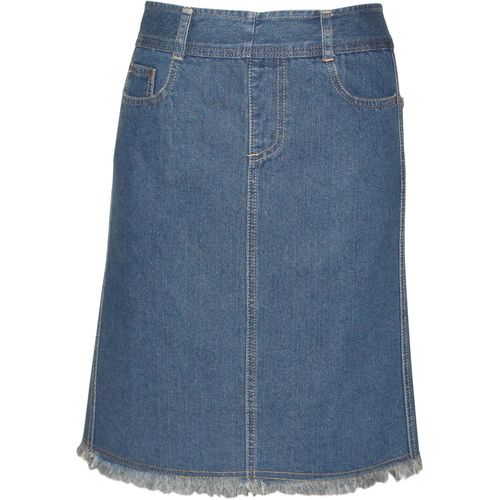 Kochschürze STUCO "Denim", blau, B:54cm L:70cm, Materialmix, Schürzen, Kochschürze, in Jeans-Optik