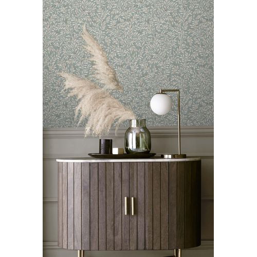 Vliestapete NEXT "DITSY LEAF Vliestapete 10mx52cm", blau, B:0,52m H:0m L:10m, Vlies, Tapeten