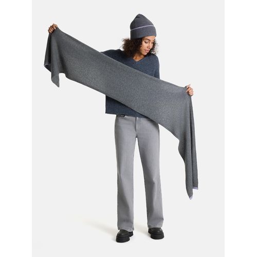 Schal LIEBLINGSSTÜCK "Damen-Strickschal", Damen, Gr. onesize, 980, anthra, Kaschmir, Modetücher Schal, aus Wolle und Kaschmir