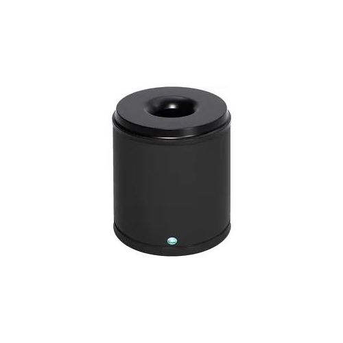 VAR Papierkorb feuersicher 30 Liter offen schwarz