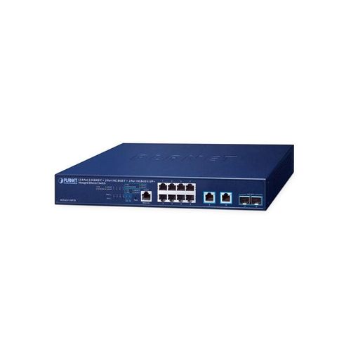 PLANET MGS-6311-10T2X L3 8-Port 2.5GBASE-T + 2-Port 10GBASE-T + 2-Port 10GBASE-X SFP+ Managed Ethernet Switch