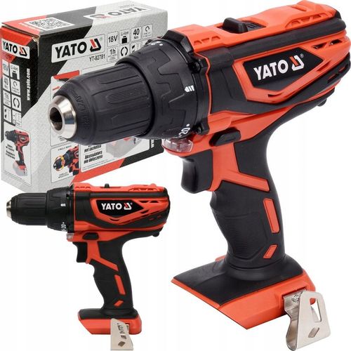 Bohrmaschine/Schrauber Yato System 18V Prof Body 2-Speed Led Ohne Akku