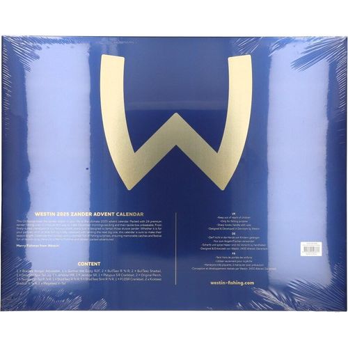 Westin Zander Advent Calendar Adventskalender Geschenk Raubfisch-Angler