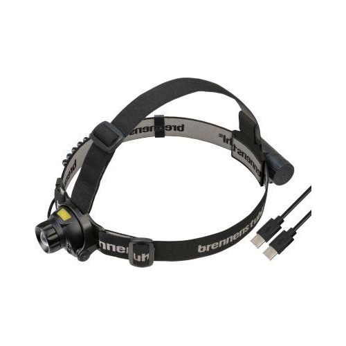 Brennenstuhl LED Stirnlampe SL 401 AF, 400 Lumen, Infrarot-Sensor, 50h Leuchtdauer, IP44, Schwarz