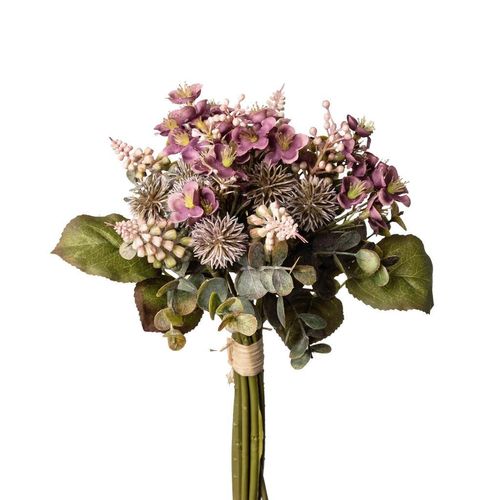 Kunstblume , Lila , 30 cm , Dekoration, Kunstblumen