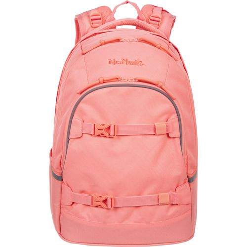 Schulrucksack MCNEILL "Milo", Jungen, Gr. B/H/T: 30cm x 43cm x 23cm, pink, Polyester, Rucksäcke Schulrucksack