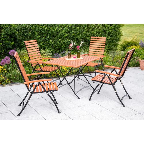 Garten-Essgruppe MERXX "Schloßgarten", beige (natur), Sitzmöbel-Sets