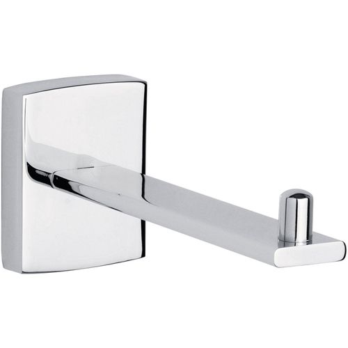 Toiletten-Ersatzrollenhalter TESA, chrome, B:7cm H:15,5cm L:6,5cm, Toilettenpapierhalter