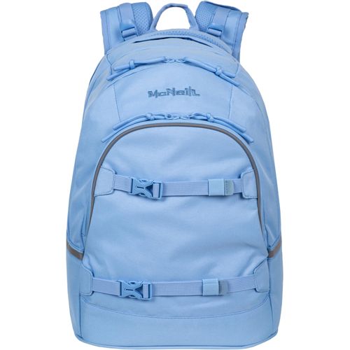 Schulrucksack MCNEILL "Milo", Kinder, Gr. B/H/T: 30cm x 43cm x 23cm, blau, Polyester, Rucksäcke Schulrucksack