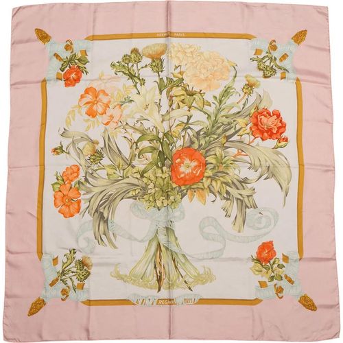 Hermès Tücher & Schals - Hermes Classic "Regina" Silk Carre 90 Scarf Tuch - Gr. unisize - in Rot - für Damen Image