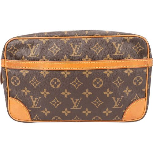 Louis Vuitton Crossbody Bags - Louis Vuitton Canvas Monogram Compiegne 28 Clutch - Gr. unisize - in Braun - für Damen Image