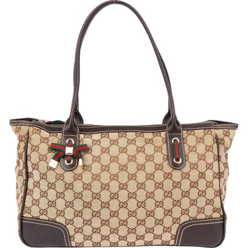 Gucci Crossbody Bags - Gucci GG Monogram Princy Handbag - Gr. unisize - in Braun - für Damen Image