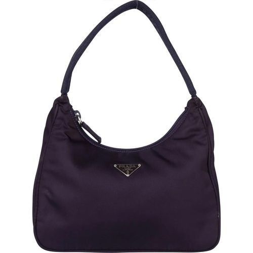 Prada Crossbody Bags - Prada Purple Nylon Triangle Vintage Re-Editon Hand - Gr. unisize - in Orange - für Damen Image