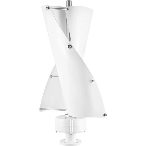 Windturbine, 2 Blätter, effiziente Energieerzeugung, WEISS