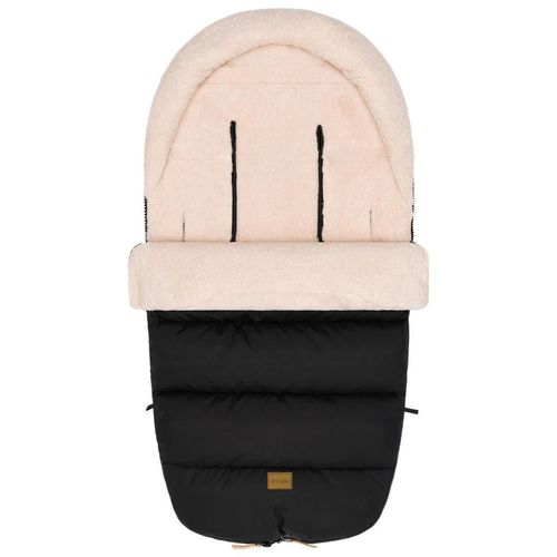 Jimmylee FUßSACK, schwarz, Füllung: Polyester, 50x100 cm, Winterfußsack, Gurtschlitze, Baby on Tour, Kinderwagen, Kinderwagen-Zubehör, Fußsack Kinderwagen