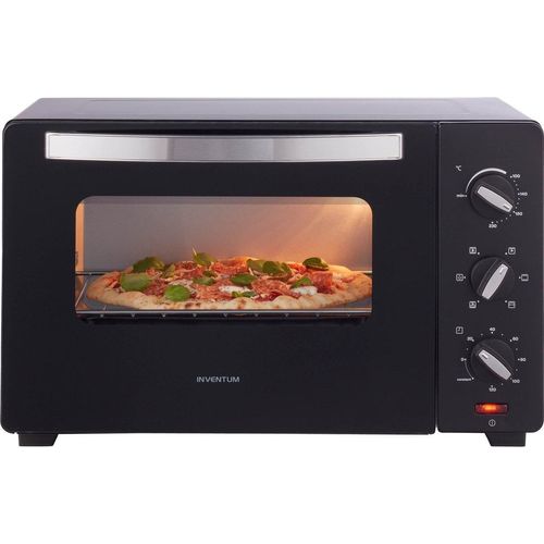 Inventum Inventum OV307B - Freistehender Umluftofen - Drehtisch - 30 Liter - 1600 Watt - 6 Programme - Schwarz