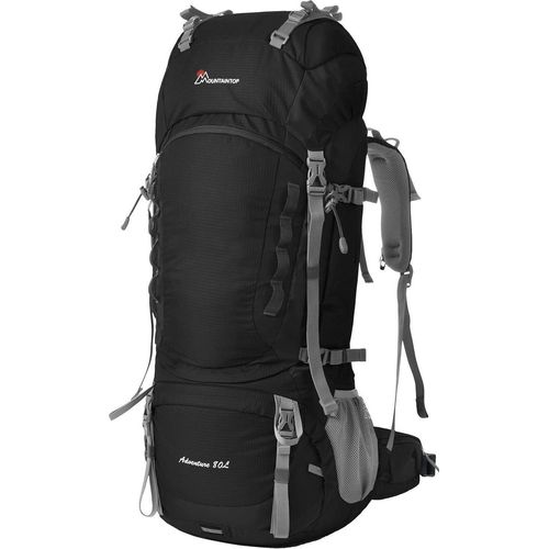MOUNTAINTOP Trekkingrucksack 80L Wanderrucksack Regenschutz Outdoor Camping