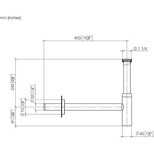 Dornbracht Geruchsverschluss, 10060970-26