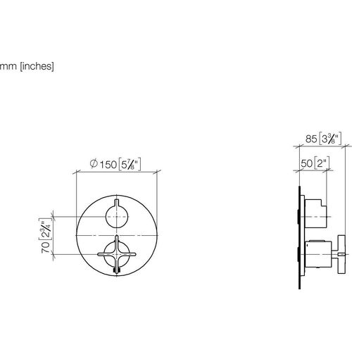 Dornbracht VAIA UP-Thermostat mit Einweg-Mengenregulierung, 36425809-42