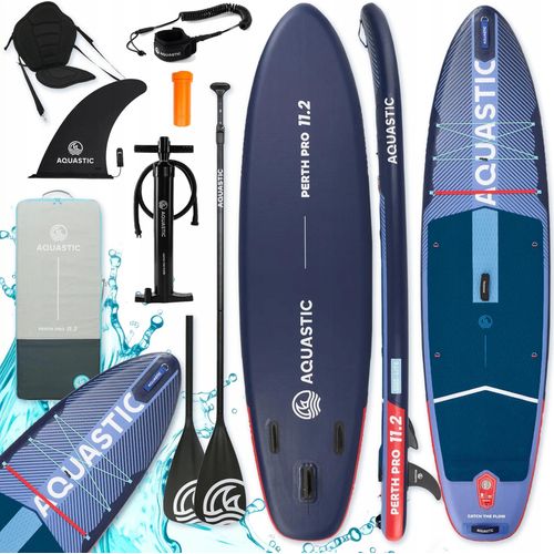 Brett Sup Aquastic Perth Pro 340Cm, Set: Paddel, Pumpe, Sitz