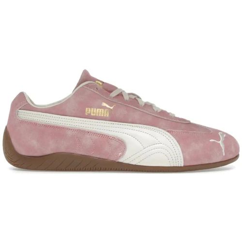 Puma Low-Top Sneaker - Puma Speedcat Faded Carnation Pink Alpine Snow - Gr. 40,5 (EU) - in Gold - für Damen Image