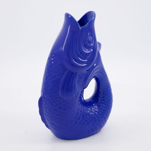 Blauer Krug in Fischform 1,2l