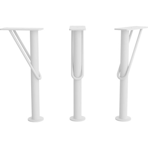 2er Set Füße DEVA 230mm Weiß