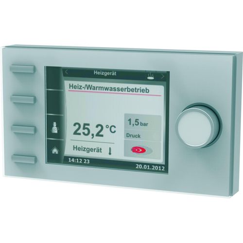 Wolf Bedienmodul BM-2 inklusive Außenfühler weiß, für Regelungssystem WRS