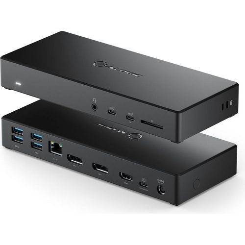 Alogic DockingStation USB-C Dreifachanzeige schwarz