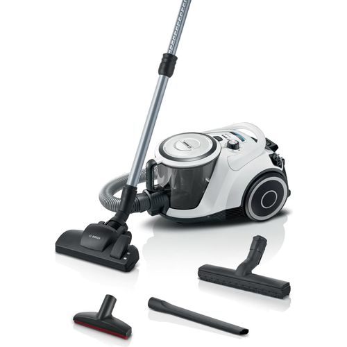 Bosch BGC41XALL Serie 6 Beutelloser Staubsauger, Farbe:Weiß