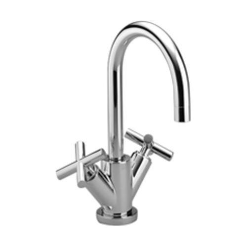 Dornbracht TARA Waschtisch-Einlochbatterie mit Ablaufgarnitur, Ausladung 135mm, 22512892-39 Image