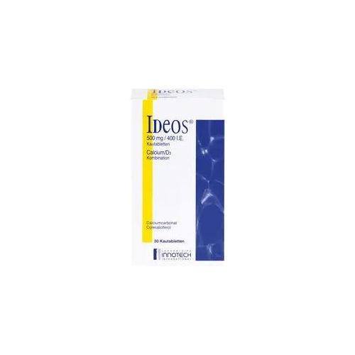 Ideos 500 mg/400 I.e. Kautabletten 30 ST