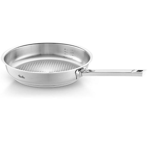 Fissler Bratpfanne Original-Profi Collection®, Silber, Metall, 3 L, backofengeeignet, breiter Schüttrand, Kochen, Pfannen, Bratpfannen