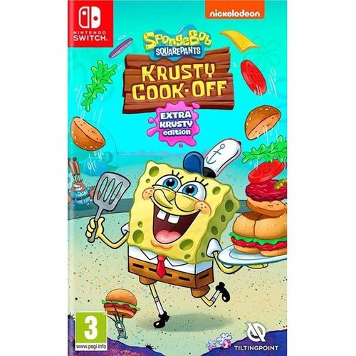 SpongeBob Squarepants: Krusty Cook-Off - Extra Krusty Edition (Code in a Box) - Nintendo Switch - Strategie - PEGI 3