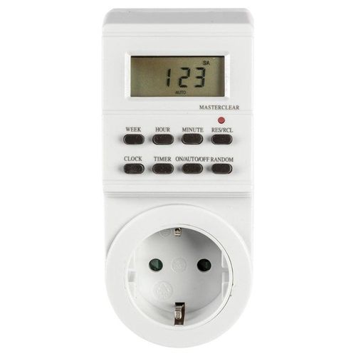 Pro electronic weekly timer for indoor use