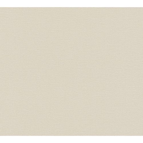 Vliestapete A.S. CRÉATION "Natural Living Unitapete", beige (beige grau), B:0,53m H:0,01m L:10,05m, Vinyl, Vlies, Tapeten, PVC-Frei ressourcenschonende skandinavisches Tapeten Wohnzimmer
