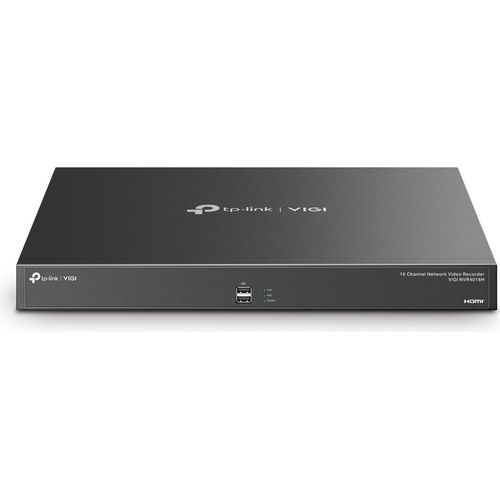TP-LINK VIGI 16 Channel Network Video Recorder, 16 Kanäle, 3840 x 2160 Pixel, 16 Kanäle,