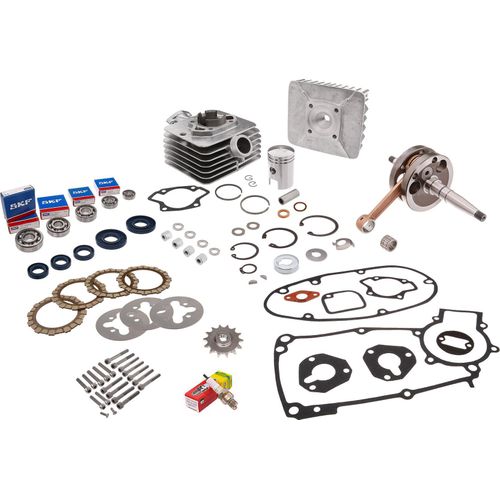 Set: alle Teile zur Regenerierung: Motor komplett - für Simson S50