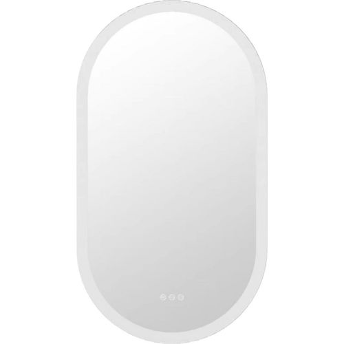 Ovale LED Opulenz im Badezimmerspiegel – Mit Beleuchtung – Badezimmer – 60x120?cm