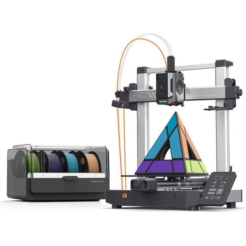 Anycubic Kobra 3 V2 Combo, Fused Deposition Modeling (FDM), WLAN, USB Anschluss