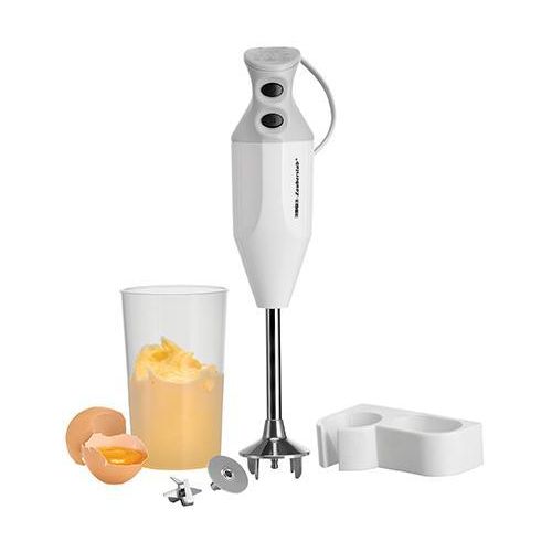 ESGE-Zauberstab 90310 M 122 S, Stabmixer weiß, mit Zubehör, 10.000 bis 16.000 U/m, Stabmixer, Pürierstab, Handmixer, Zubehör,140 Watt