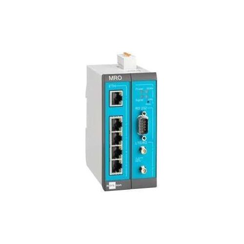 Insys MoRoS icom MRO-L200 - LTE-Router - Ethernet-WAN - 10 Gigabit Ethernet,100 Gigabit Ethernet - Blau - Grau - Weiß